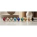 Brinco tranqueta gota zirconia cristal ou colorido vidro Brinco tranqueta gota zirconia cristal ou colorido vidro